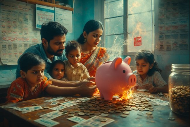 महागाई आणि तिचा तुमच्या बचतीवर होणारा परिणाम: जाणून घ्या कसे तुम्ही बचतीला भारी झालात