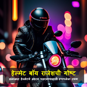 Importance of Helmet in Marathi